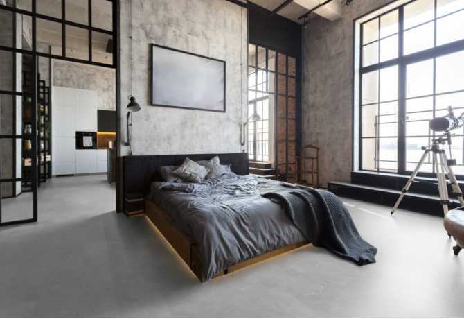 Grey mounstain tile